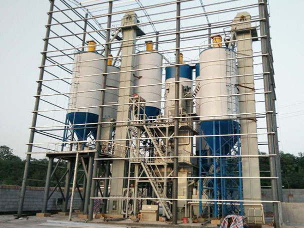 階梯式干混砂漿攪拌設(shè)備